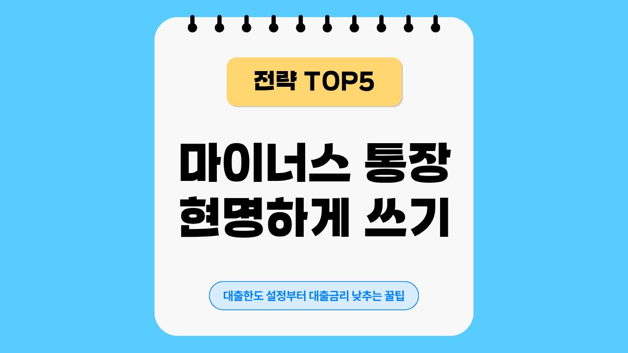 마이너스, 대출