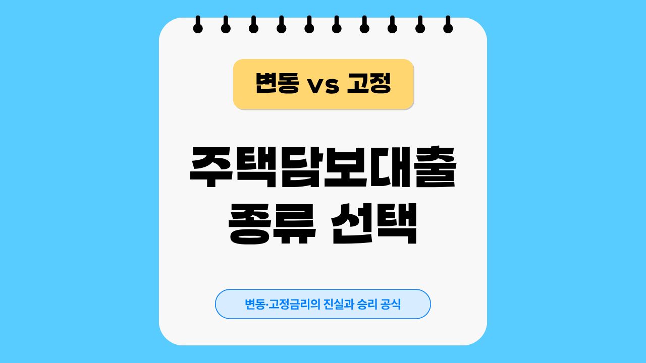 주택담보대출, 변동금리